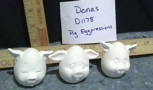 Pig Eggpressions Dona;s D1178