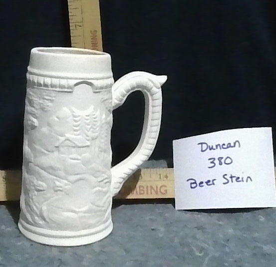 Outdoor scene beer stein Duncan 380