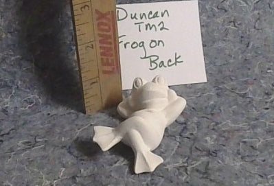 Frog laying on his back Duncan Tm2